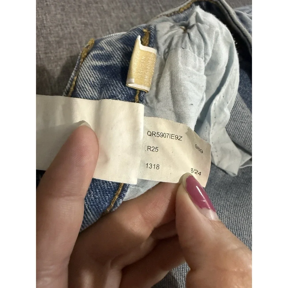 Michael Kors Women's Bootcut Light Wash Blue Denim Jeans Stretch Mid Rise Sz 6